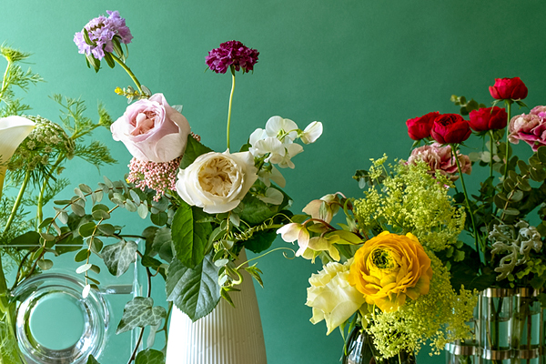 お花の定期便 初回半額 大田市場から新鮮なお花を直送します。