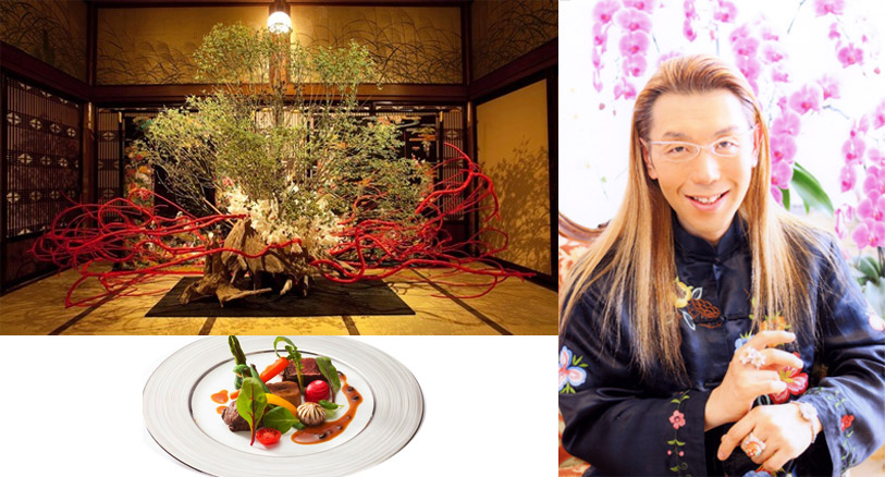 假屋崎省吾 優雅なる花の創造と美の語らい