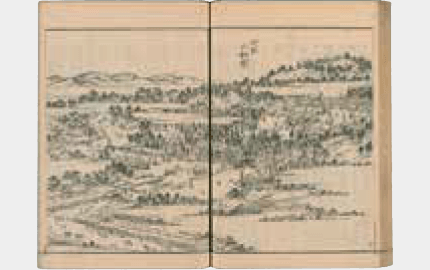 江戸名所図会7巻 目黒不動堂 1834～1836（天保5～7）年刊