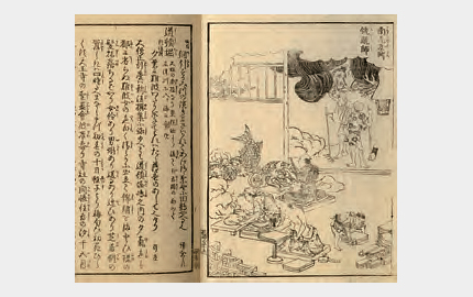 秋里籬嶌（あきさとりとう）著 摂津名所図会 4下