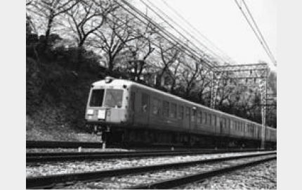 東横線 急行5000系 田園調布-多摩川園前駅 昭和30年後半～昭和40年初め